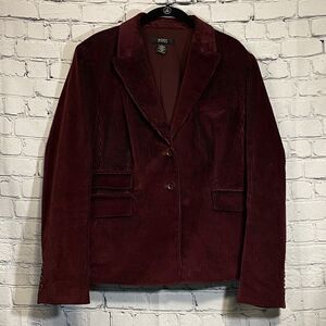Body by Victoria Women's Corduroy Blazer Size 16 Never Worn Vintage Dark Purple